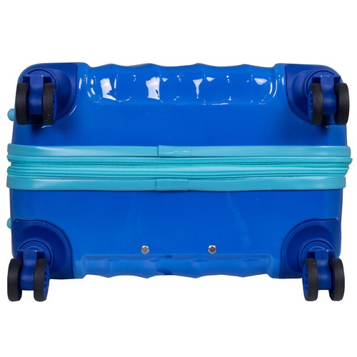 Kofferset 3tlg bunt Farbverlauf Hartschale Koffer Trolley Reisekoffer grau blau - Bild 7 von 28