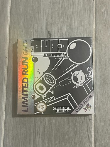 BUB-O ESCAPE Gameboy Color NINTENDO Limited Run Games