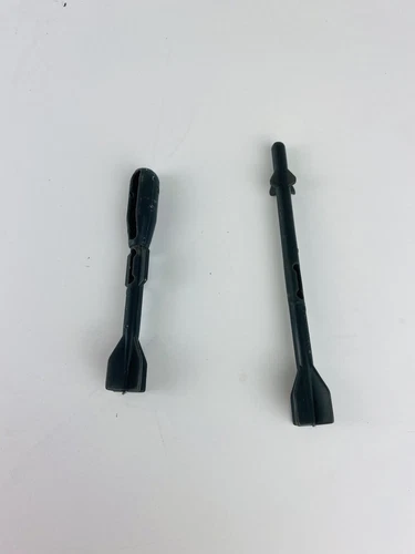 SET LOT OF 2 G.I. GI JOE 1983 SKYSTRIKER FIGHTER DRAGONFLY BOMB & MISSILE