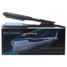 Onepass Nanoionic MX Styling Iron -Black Z-FGTST-OP-1.5LM by Bio Ionic - 1.5Inch