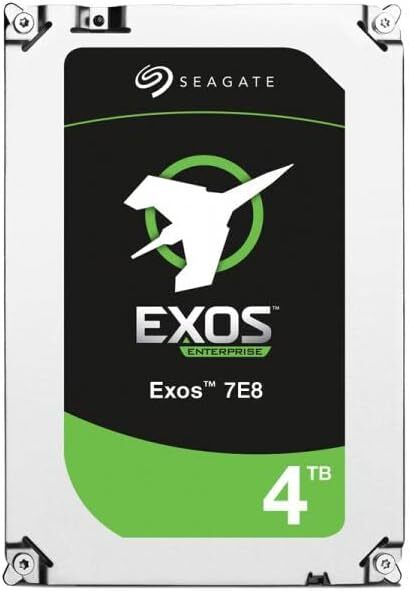 seagate EXOS 3.5インチHDD 4TB Amazon.com: Seagate Exos 7E8 4TB 512n SATA 128MB Cache 3.5