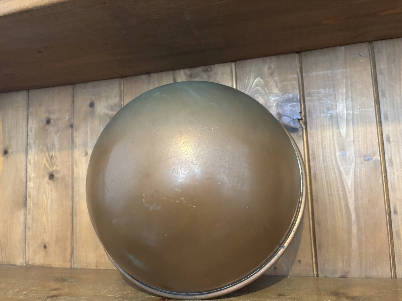 Vintage Mixing/Chocolate Copper bowl, Mixing Bowl