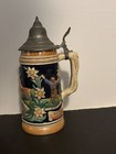 Vintage German Beer Steins w/Lid — photo 1