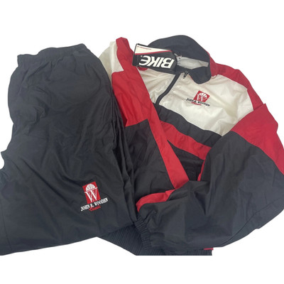 Vintage Bike Windbreaker Jacket & Track Pants Large UCLA John Wooden Classic