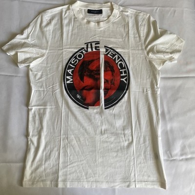 Givenchy Maison T-Shirt White Short Sleeve by Riccardo Tisci Graphic Print Men M