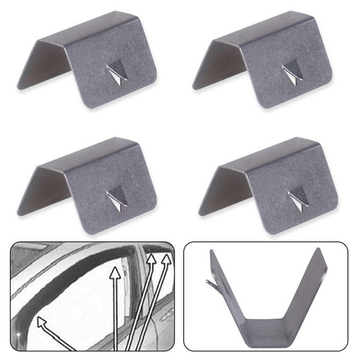 Kit di fissaggio universale in acciaio inox con doppia guarnizione, facile da installare, YMYNY