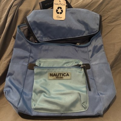 Nautica Zip Around Backpack Blue In Color. Looked To Be Used With Tags