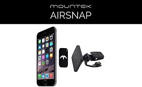 Soporte para teléfono inteligente tipo montaje toma de aire acondicionado Mountek AIRSNAP Foto 3 de 4