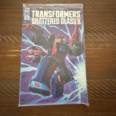 Transformers Shattered Glass 2 II  #3 Variant IDW Hasbro Pulse Exclusive Sealed