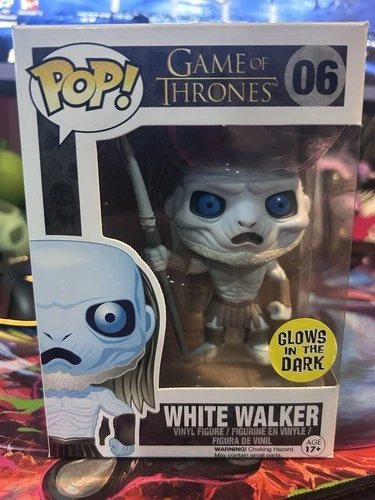 Funko Pop! Game of Thrones #06 White Walker HMV Exclusive Glow in the Dark