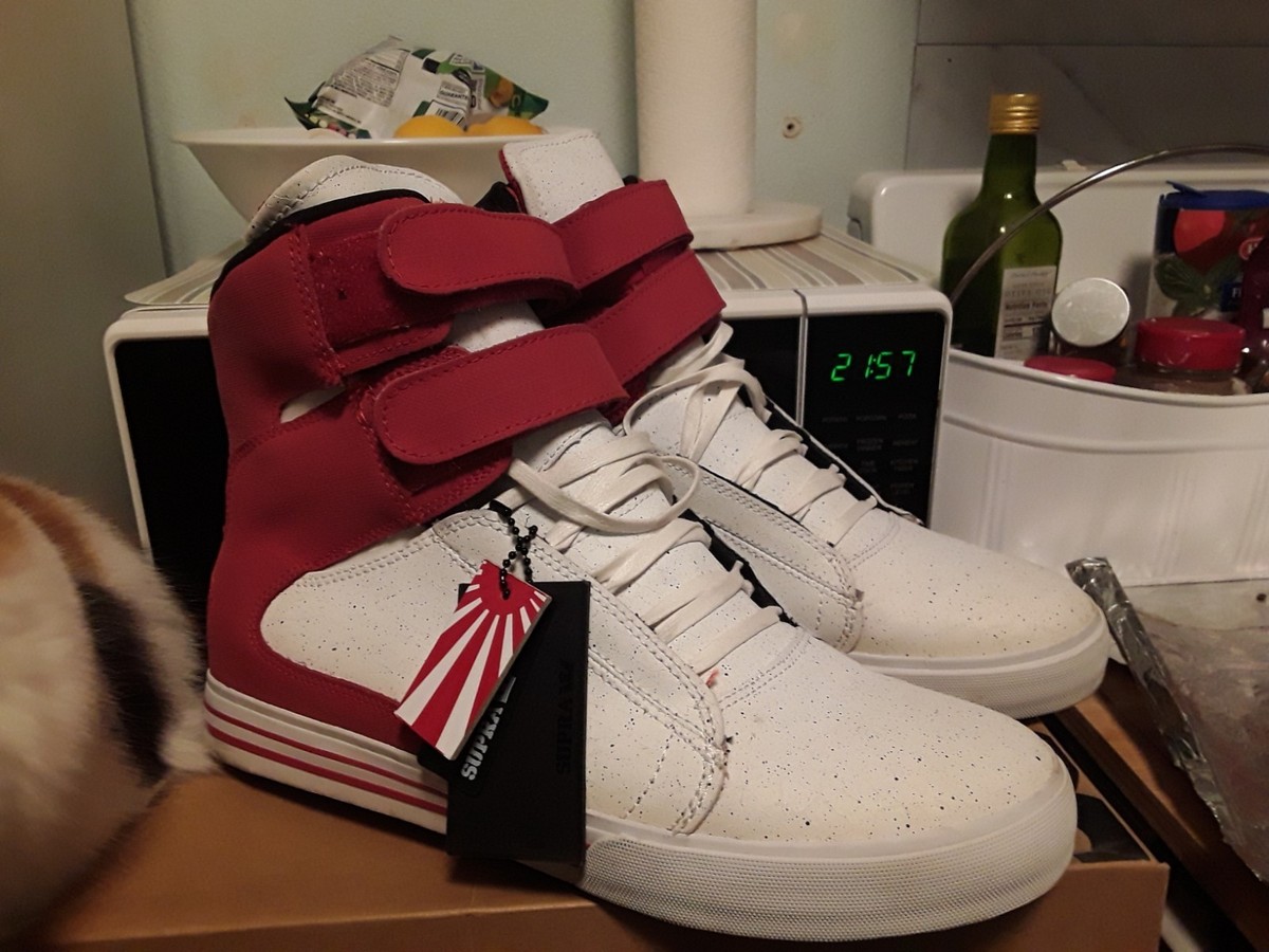 ULTRA RARE SUPRA TK SOCIETY RISING SUN! SKATEBOARD SHOES! | eBay
