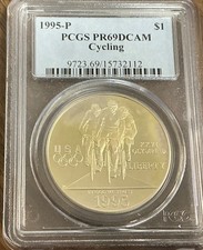 2019-P $1 Apollo 11 50th Anniversary 5oz Silver, DCAM (Proof