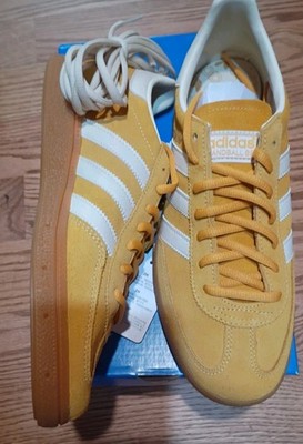 Mens Adidas Handball Spezial Preloved Suede Yellow IF7088 Sz 9 New In Box!