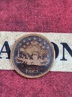 New Listing1863 civil war token, Our Navy