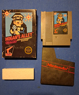 Nintendo Hogan's Alley (NES) No Manual Tested/Works Good Condition 