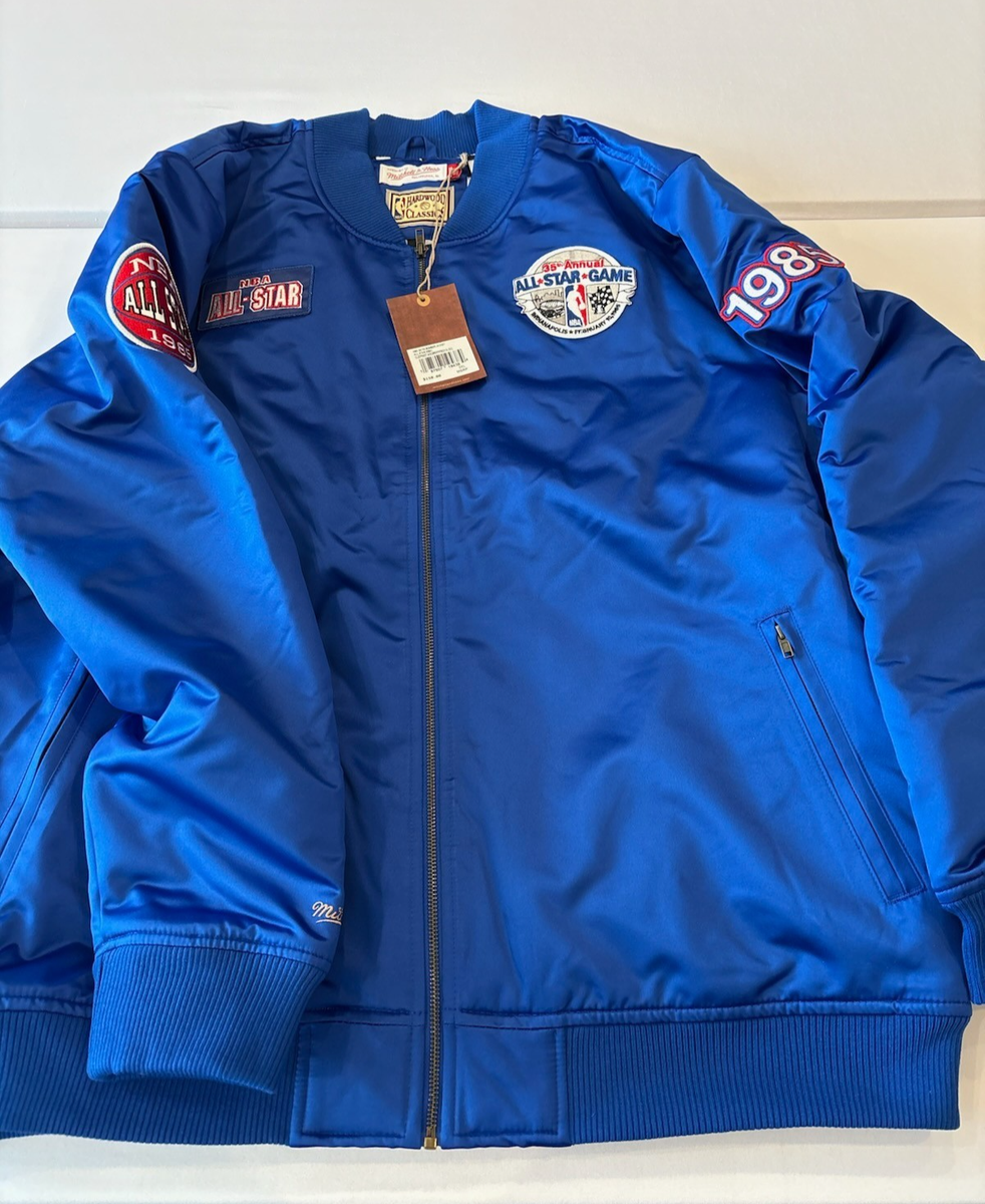 NEW NBA Allstar Game 1985 Mitchell & Ness Men's 3XL Satin Jacket