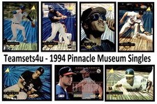 1994 Pinnacle Museum Collection * * Set Break * * 201-400 ** Pick Your Card **
