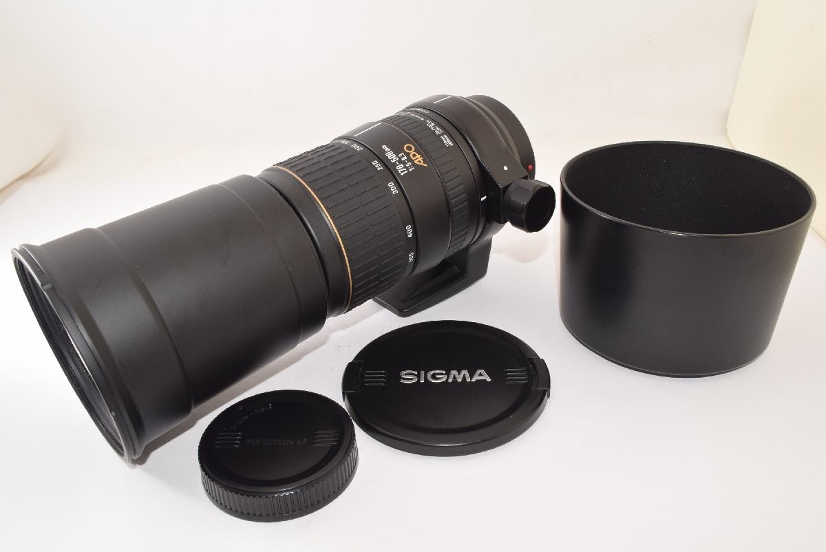 SIGMA APO 170-500MM F5-6.3 FOR SONY/MINOLTA SUPER-TELEPHOTO