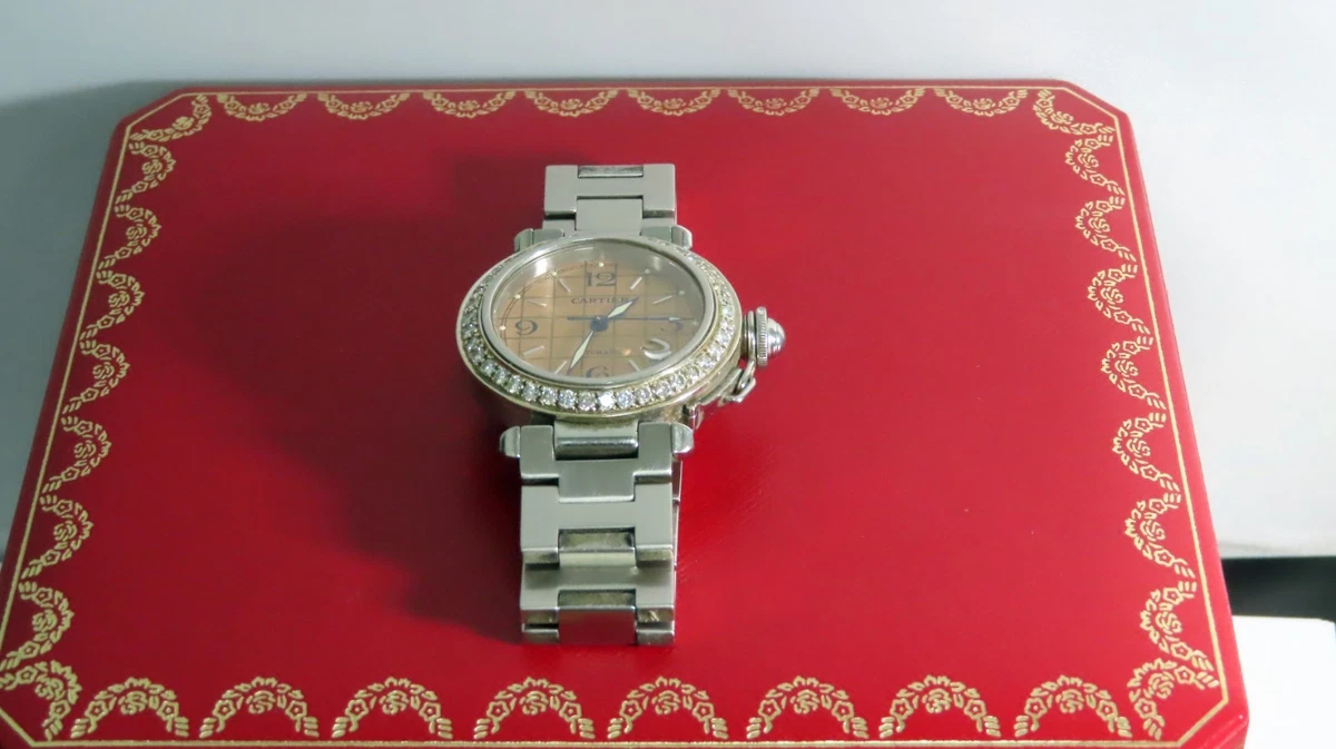 CARTIER Mispacha WJ124021 18K rose gold diamond bezel Quartz Ladies Watch_948216 Buy Watch Cartier Pasha Rose Gold WJ124028 | SwissWatchExpo main image 3
