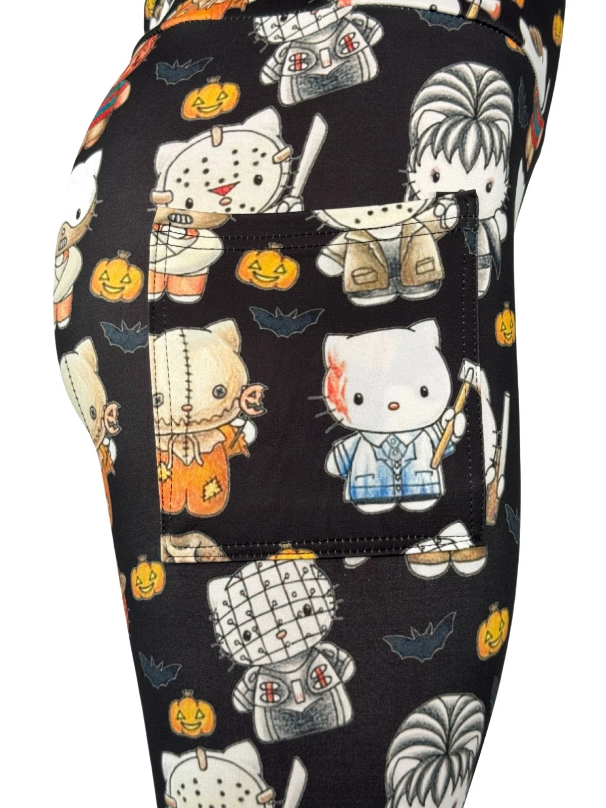 Halloween Horror Hello Kitty Leggings