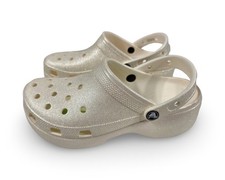 Crocs Classic Platform Glitter  Damen Clog Schuhe Größen 39-40 bis 42-43