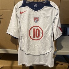 USA Licensed 2004 Landon Donovan Total 90 Retro Jersey White Men’s Small NWT