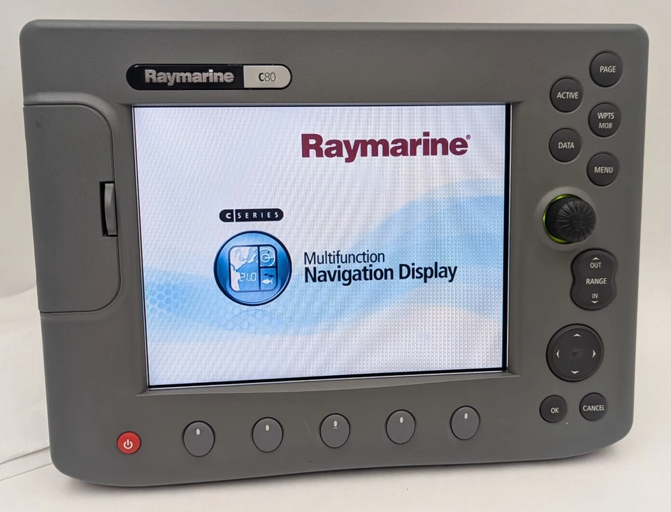 Raymarine C80 Marine Radar GPS Chartplotter 8.4" MFD Display Updated v5.16 - Image 2 of 4
