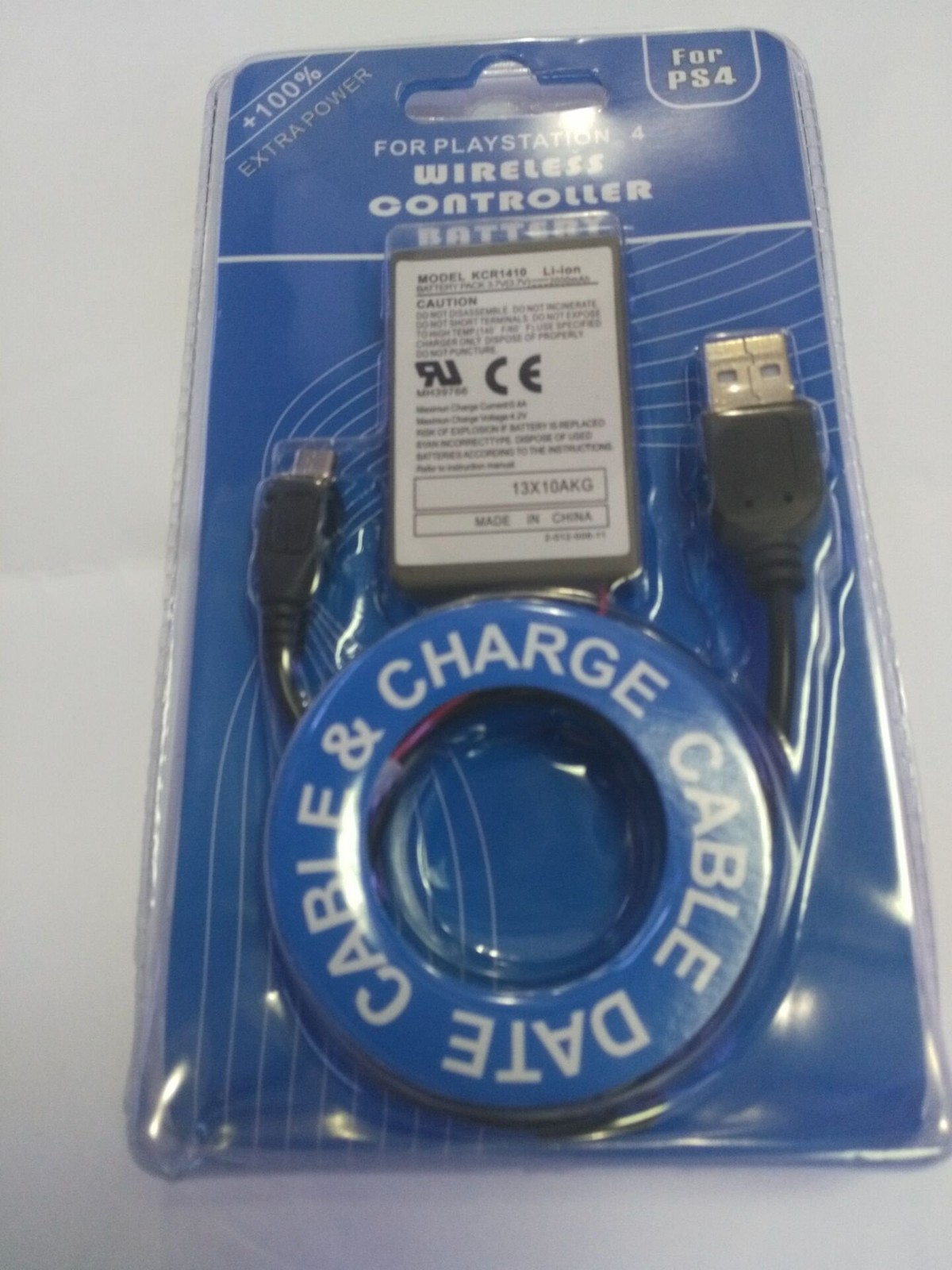 Rechargeable Replacement Battery Pack for PlayStation 4 PS4 Controller