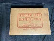 Vintage Marx Streamline NYC Freight Train Set in Original Box