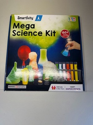 Smartivity Mega Science Kit 150+ STEM Experiments Kids Educational Lab Set 8+