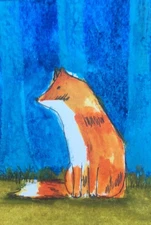 Aceo Original Mixed Media Art