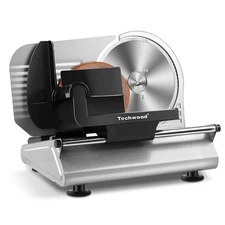 Meat Slicer, 150W Electric Food Slicer with Removable 7.5” Stainless Steel Bl...