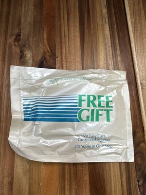 1980s 1990s Vintage Free Gift Hair Care Sample Pack Sealed Promo