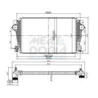 Meat & Doria LadeluftküHler LLK FüR VW Amarok 2.0 Bitdi 4Motion 2HA 2HB S1B