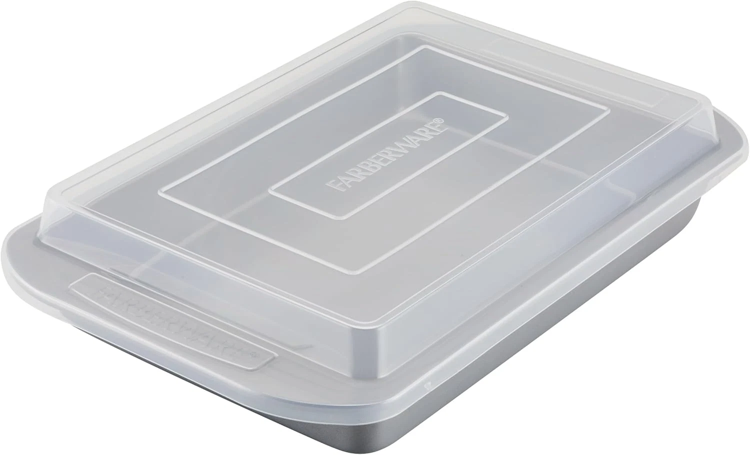 Farberware Nonstick 9x13 Baking Pan with Lid, Gray Rectangular Bakeware
Opens in a new window or tab