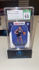 ANTHONY EDWARDS 2020-21 PANINI NBA HOOPS ROOKIE #216 CSG GEM MINT 9.5 WOLVES MVP