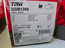 Bremsbelagsatz Scheibenbremse COTEC TRW GDB1266 für VW A4 PASSAT AUDI 3B2 8D5 B5