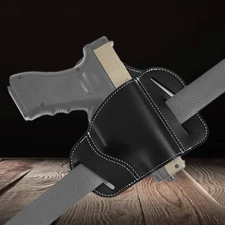 Tactical 3 Slot Pancake Style Belt Holster Gun Holster Fits 1911 Style Handguns