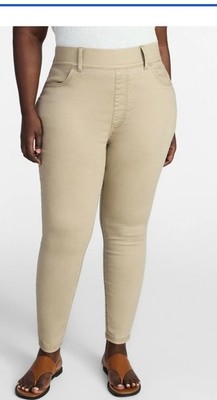 Terra & Sky Womens Plus Pull on High Rise Skinny Jeggings 28'' Inseam 1X 2X 3X 4X