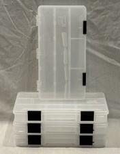 PLANO TACKLE BOXES 4 PACK OF 3500 PROLATCH STOWAWAY FISHING BAIT UTILITY BOXES