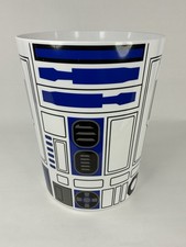 Star Wars R2-d2 Trash Can Bin Official Lucasfilm Blue/white Home Decor **read