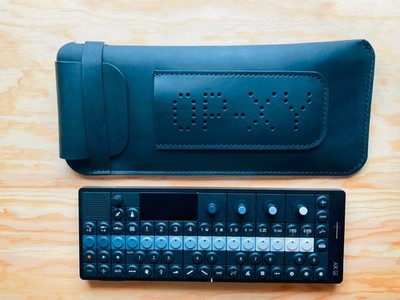 Teenage Engineering OP XY Handmade Leather Case Black