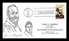 US COVER CLADDAGH CACHETS FIRST DAY OF ISSUE PRESIDENT JAMES A. GARFIELD
