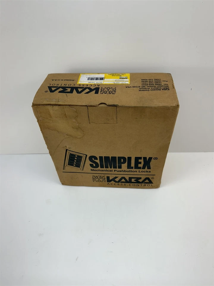 Bloqueo de entrada mecánico con perilla Kaba Simplex 1031-26D-41 - cromo satinado Foto 4 de 4