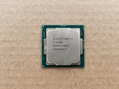 Intel Core i7-8700K 3.70GHz 6-Core 12MB LGA1151 (SR3QR) Desktop CPU Processor