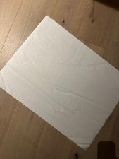 10 New Chanel Large Tissue Paper Sheets White for Gift Wrapping 50 x 65cm