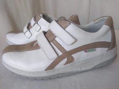Bequeme Damen Sneaker Halbschuh Sano Mephisto Gr 42 US Rundsohle Wechselfussbett