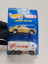 Vintage Hot Wheels H-E-B  Limited Edition 2 Pack Hauler And Mercedes 1997