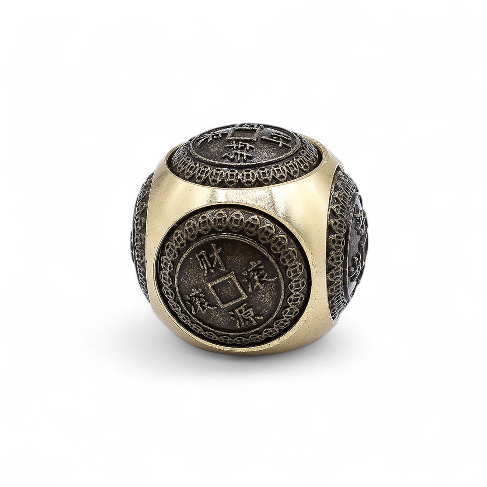 Feng Shui Fortune - Wealth Dice - Rounded 3.5x3.5cm