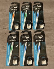 Reach Access Flosser  4 Replacement Heads Lot Of 6 VTG NEW